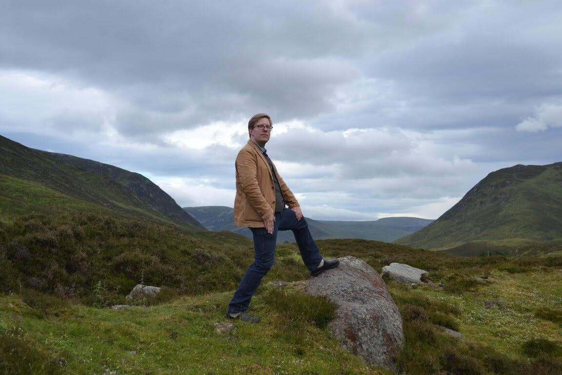 Several years ago, I got to visit my wife's ancestral lands in the Scottish Highlands, up in the Cairngorms National Park. Naturally, I had to stop to take in the scenery.